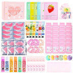 KYDA 84PCS SPA Party Supplies for Women, Face Mask, Hand Cream, Lip Balm by KYDA