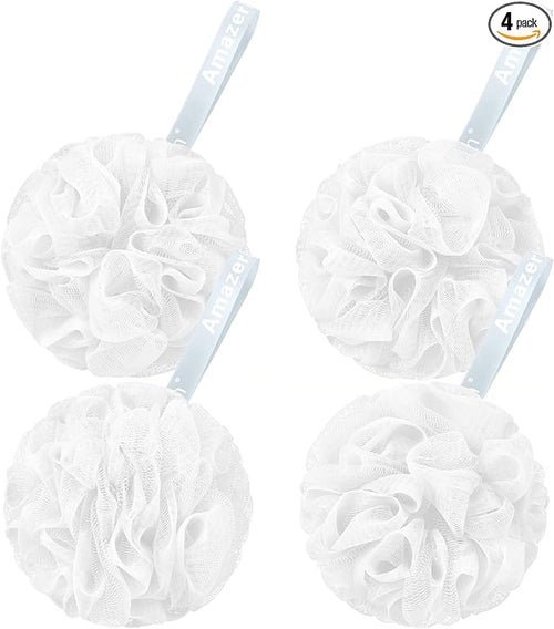 AmazerBath Loofah Sponge 75g/Piece, Exfoliating Bath Sponge Body Scrubber by AmazerBath