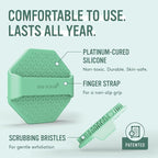 Sud Scrub® Antimicrobial Silicone Face Scrubber, 1 Pack, Gentle Face Exfoliator - Image 4