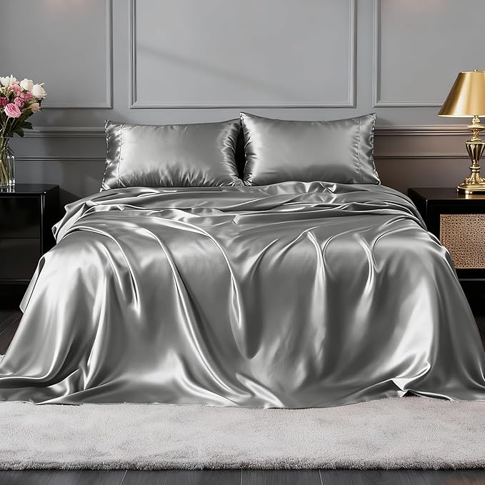 FreshCulture Satin Sheets California King - Image 2