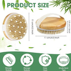 Gejoy 5 Pcs Dry Brushing Body Brush - Image 2