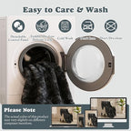 SNUGSUN Heated Throw Blanket Faux Fur & Sherpa, Safe Electric Blanket ETL & FCC - Image 6