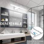 Aipsun 24 inch Dimmable LED Vanity Lights Adjustable Bathroom Light Fixtures - Image 4