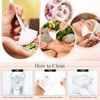 9 Pieces Facial Fan Mask Brushes, Soft Facial Applicator Brushes Tools - Image 5