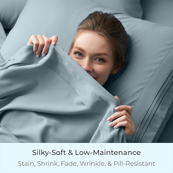 Mellanni California King Size Flat Sheet - Image 5