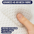 Luxury Bath Pillow for Tub – 4D Air Mesh Cushions - Image 7