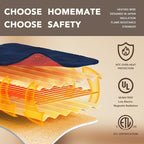 Homemate Electric Heated Blanket Twin Size - Image 3
