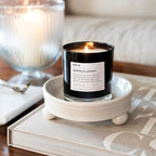 Santal & Jasmine Luxury Scented Candles, 9oz Soy Wax Candles - Image 3