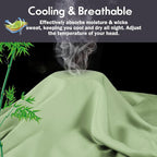 Pillowcases King Size 2 Pack, Cooling Viscose from Bamboo Pillow Cases - Image 3