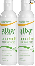 Alba Botanica Acnedote Maximum Strength Deep Pore Wash, 6 Oz by AlbaBotanica