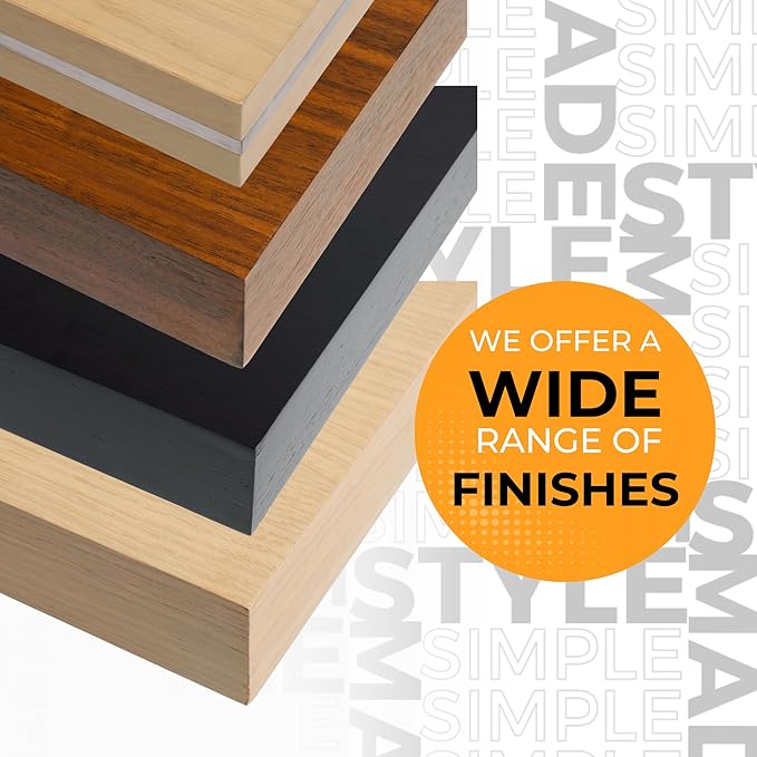 HÜNGSMART 60 Inch Wooden Floating Shelf – Supports 300lbs - Image 7