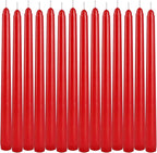 WPONSZU 14 Pack Tall Red Taper Candles 10 Inch Unscented Dripless Candlesticks - Image 8