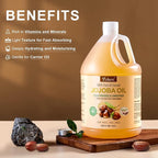 Yoken 1 Gallon Jojoba Oil EWG Verified - Image 3