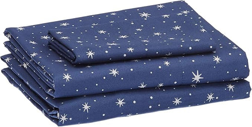 Amazon Basics Kid's Soft Easy-Wash Microfiber 3-Piece Sheet Set, Machine - Image 2