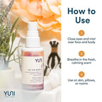 YUNI Travel Size Aromatherapy Body Mist | Essential Oil Spray - Image 7