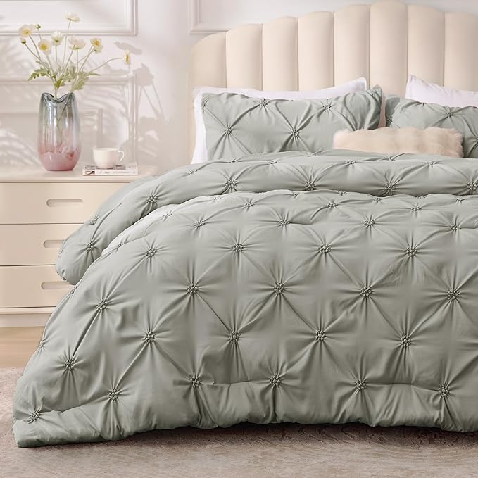 BEDELITE Grey Twin Comforter Set by BEDELITE