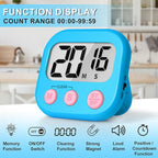 ZILLEEN Classroom Timer for Kids Teachers 2 Pack Digital Timers - Image 4