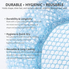 Silicone Body Scrubber & Scrub Nets, BEAUTAIL 4 Pack – Rich Foam and Exfoliation - Image 3