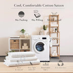 Mattress-Homes Twin-XL 100% Egyptian Cotton Top Sheet 1Pcs, Cool & Breathable - Image 4
