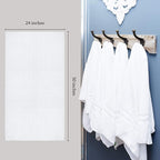 GREEN LIFESTYLE Bath Towels 24" x 50" 48 Pack - Image 6