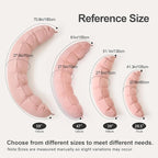 Peallow – Long Round Body Pillow - Image 2