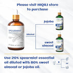 HIQILI 100ML Spearmint Oil for Skin Care, Can be Added to Lotions, Creams -100% - Image 2