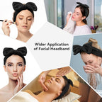 Ondder Black Spa Headband for Women and Girls - Image 3