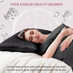 100% Silk Pillow Cases King Size Mulberry Silk Pillowcase - Image 3