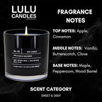 Lulu Candles | Apple Maple Bourbon Candle | Smells Like Fall | Luxury Scented - Image 2