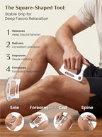 Rena Chris Muscle Scraper Tool Set, Stainless Steel Body Gua Sha - Image 5