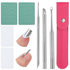 Loop Cuticle Pusher, Pre-treatment Cuticle Pusher, Stainless Steel Nail Care by Unknown