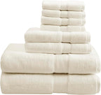 Madison Park 800GSM 100% Cotton Luxury Bathroom Towels, Long Oversized Linen by MADISONPARK
