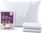CirclesHome Pillow Protectors 12 Pack Standard Zippered by CirclesHome