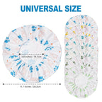 6 PCS Shower Caps for Women, Double Side Waterproof Shower Cap, Reusable - Image 4