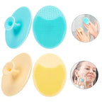 4 Pack Face Scrubber, JEXCULL Soft Silicone Facial Cleansing Brush Face - Image 8
