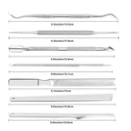 ZIZZON 7 Pcs Ingrown Toenail File and Lifters Set, Stainless Steel Ingrown - Image 2
