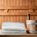 Teling 150 Pcs 60 Pcs Disposable Sauna Blanket Liners, 47x83 Inch Plastic Sheets - Image 6
