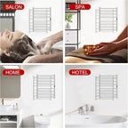 Electric Towel Warmer Rack, Heating Towel Warmer, Timer & Temperature Control - Image 8