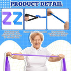2 Pcs Resistance Band with Handles Chair Exercise Equipment - Image 4