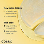 COSRX Advanced Snail Hydrogel Eye Patch, Gel Serum Mask, Puffy Under Eye - Image 3