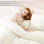 CozyLux Fluffy King Size Comforter Set - Image 7