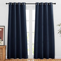 NICETOWN Navy Blue Blackout Window Curtains by NICETOWN