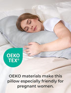 Momcozy J-Shaped Pregnancy Pillow - Image 6