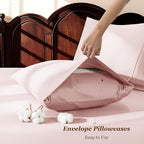 LBRO2M 1000 Thread Count 100% Egyptian Cotton Sheets Set King Size, 4 Piece - Image 6