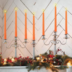 WPONSZU 12 Pack 10 Inch Spiral Taper Candle Set, Unscented Dripless Candlesticks - Image 3