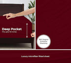 Royale Linens Fitted Sheet California King - Image 3