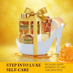 Spa Luxetique Gifts for Women High Heel Gift Set for Women 8pcs Spa Gift for - Image 7