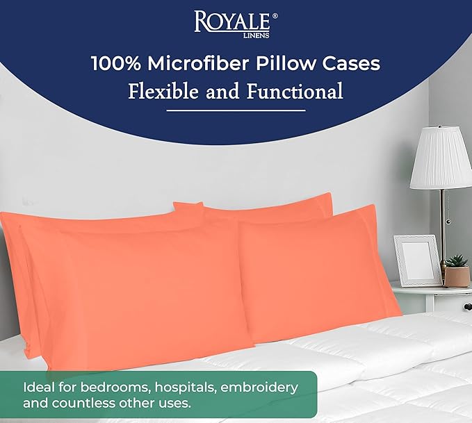 Royale Linens Standard Pillowcase Set of 2 - Image 6