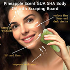 MR.A 2 Pack Pineapple Juice Scented Body Oil, Vitamin E Hydrating Body Oil - Image 2