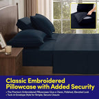 Split Head King Sheets Set for Adjustable Beds 4 Piece Flex Top Bed Sheets – - Image 5